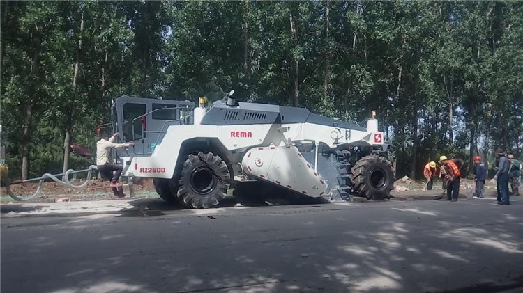 RZ2500，舞陽施工