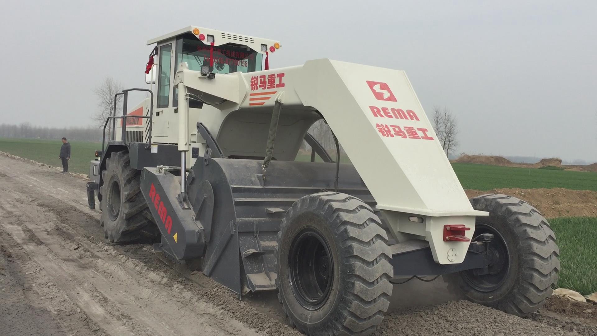 RZ500，渦陽灰土路基冷再生