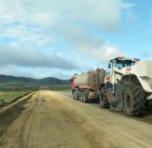 RZ560，蒙古瀝青路面冷再生